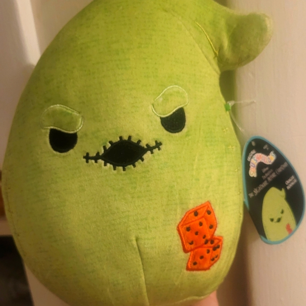 Oogie boogie squishmallow green